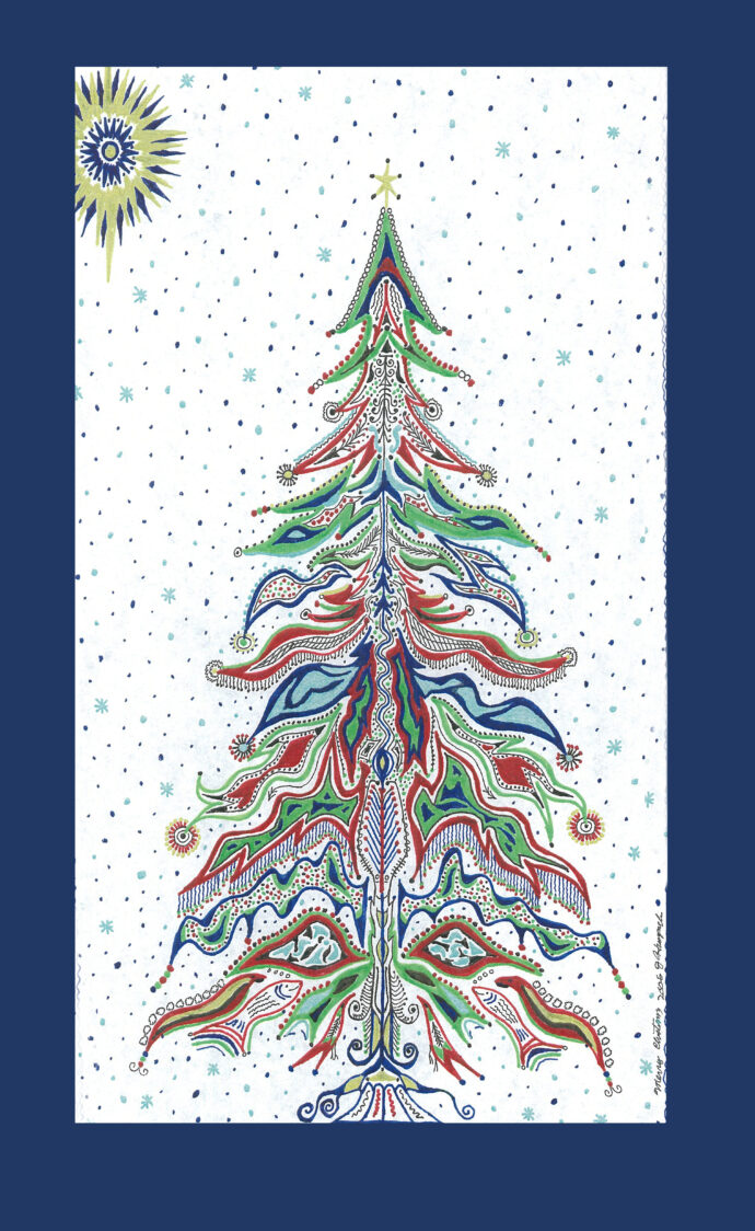 Gold Star Tree
